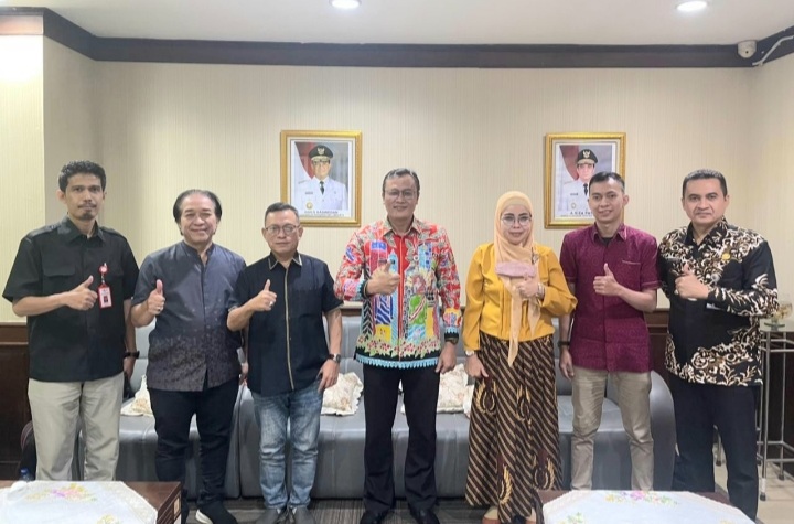 Walikota Jakarta Pusat Menerima Panitia MUBES IKST 2022