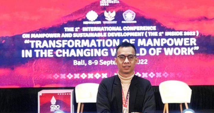 Putra Daerah Poso Sulawesi Tengah Bicara dalam Forum Internasional G20 di Bali