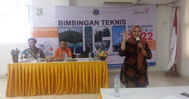 Bimtek MICE Tahun 2022 Sudin Parekraf Kabupaten Kepulauan Seribu di Pulau Tidung