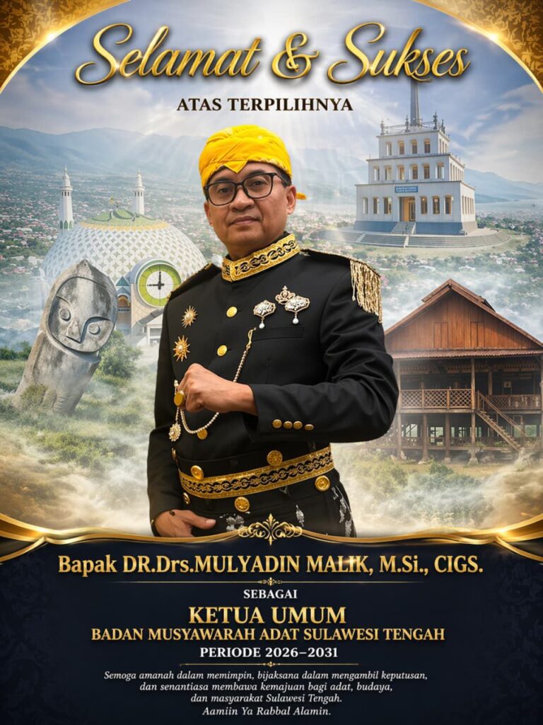 Mulyadin Malik Ketua Umum BMA Sulawesi Tengah
