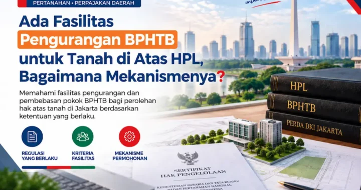 Ada Fasilitas Pengurangan BPHTB untuk Tanah di Atas HPL, Bagaimana Mekanismenya?