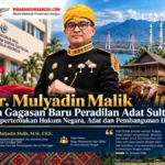 Dr. Mulyadin Malik dan Gagasan Baru Peradilan Adat Sulteng: Mempertemukan Hukum Negara, Adat dan Pembangunan Desa