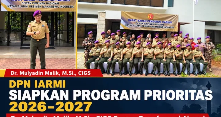 DPN IARMI Siapkan Program Prioritas 2026–2027, Mulyadin Malik Dorong Transformasi Alumni Menjadi Talenta Strategis Bangsa