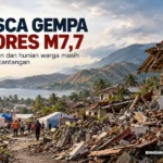 Pascagempa Magnitudo 7,7 Flores: Ribuan Warga Masih Berjuang Memulihkan Kehidupan