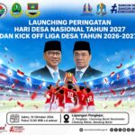 Peluncuran Hari Desa Nasional 2027 dan Kick Off Liga Desa 2026–2027